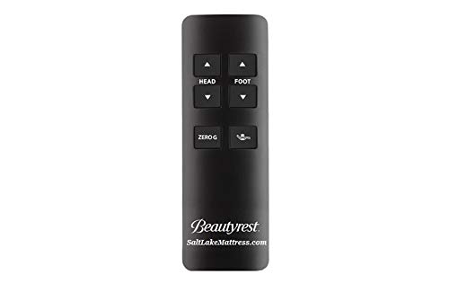 Beautyrest Black Advanced Motion Adjustable Bed Base Replacement Remote - Wireless Controller for Adjustable Beds, Perfect for Home, Hospital, and Hotel Use