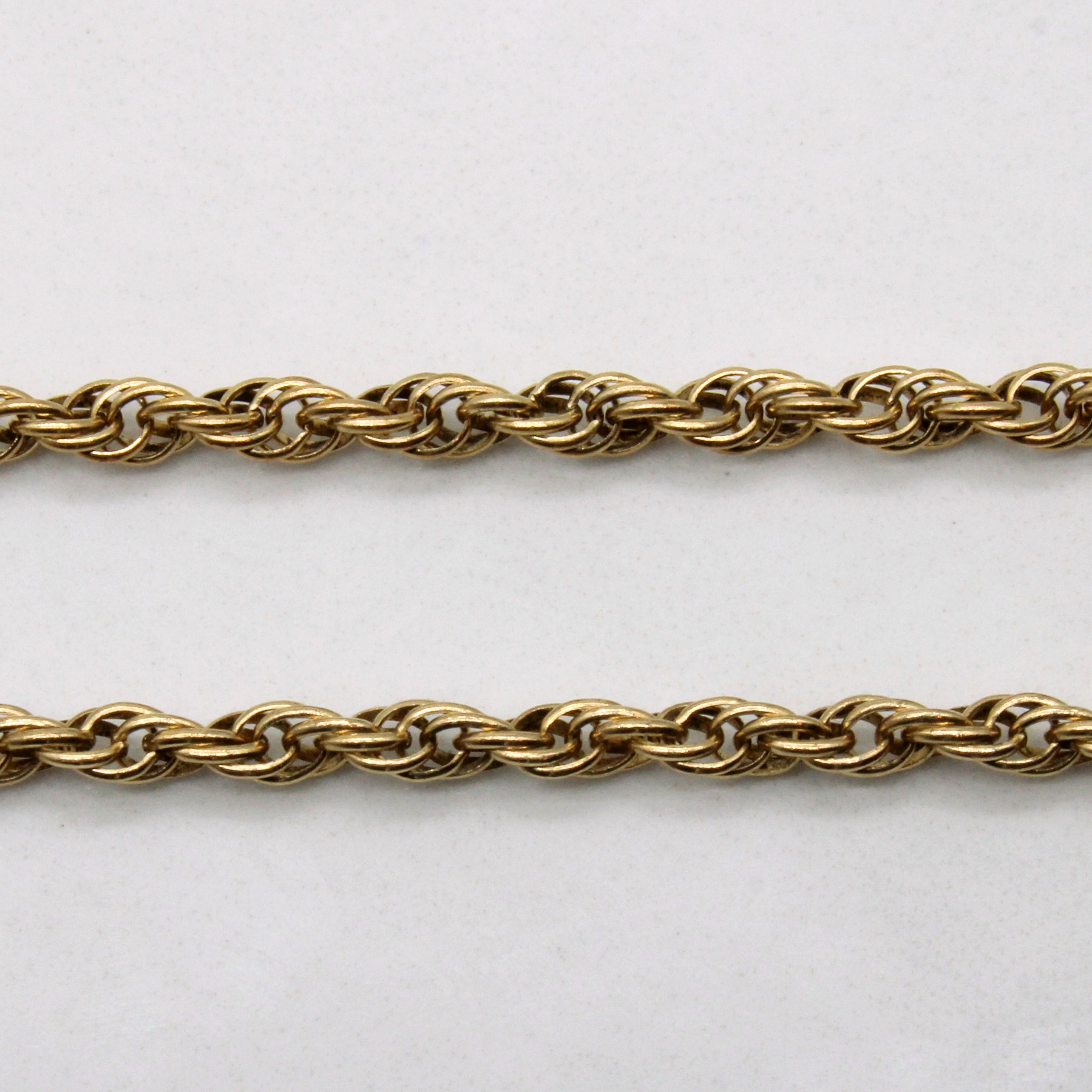 10K Yellow Gold Prince of Wales Chain Necklace for Men - 30 Inch Classic Cable Link Chain - Perfect for Everyday Wear, Gifts & Special Occasions