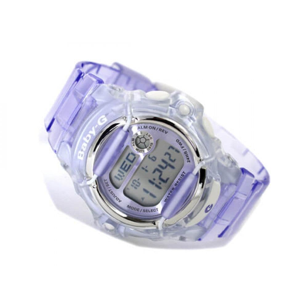 CASIO BABY-G BG-169R-6ER Digital Quartz Purple Resin Women's Watch - Stylish & Durable for Sports, Fitness & Everyday Wear