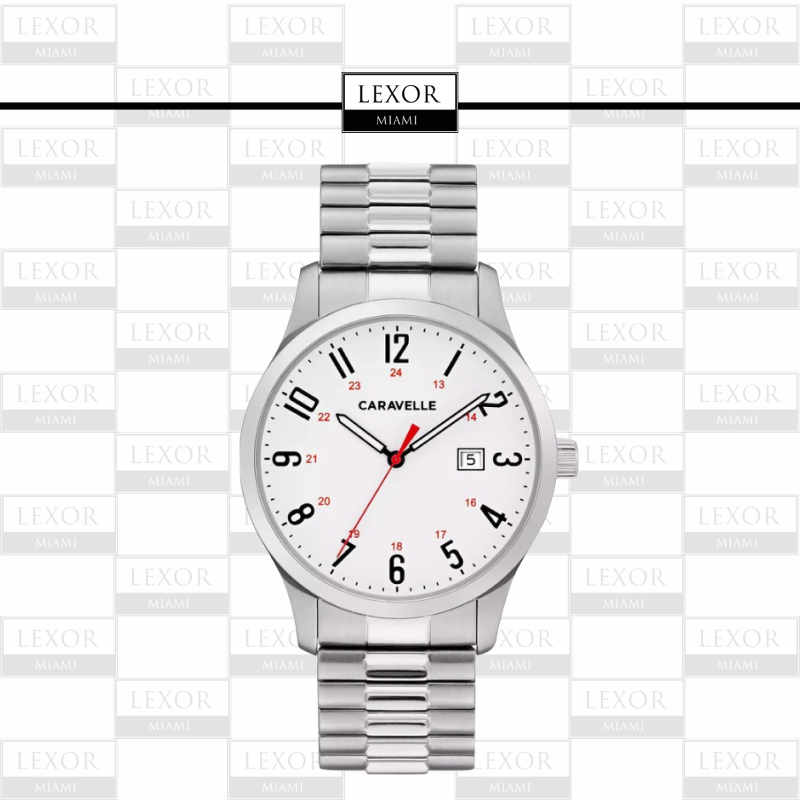 Bulova 43B153 Classic Men's Watch - Stainless Steel Band, Water Resistant, Analog Display - Perfect for Business, Casual Wear & Special Occasions