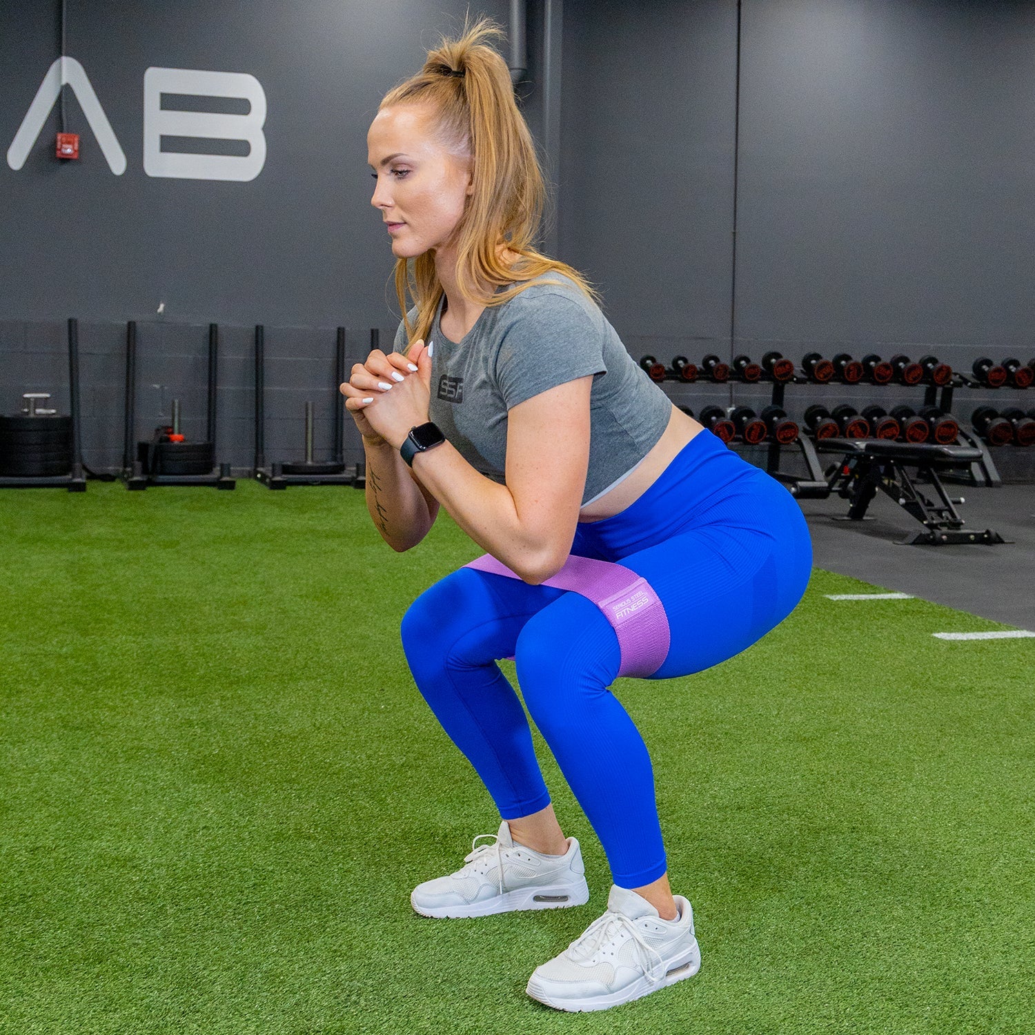 Non-Slip Hip & Glute Activation Band for Workouts, Yoga, and Physical Therapy – Enhance Strength Training and Mobility