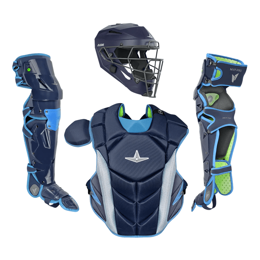 All Star MVP PRO Series Adult Catchers Set - Premium Baseball Equipment for Serious Players | Perfect for Training, Games & Competitive Play