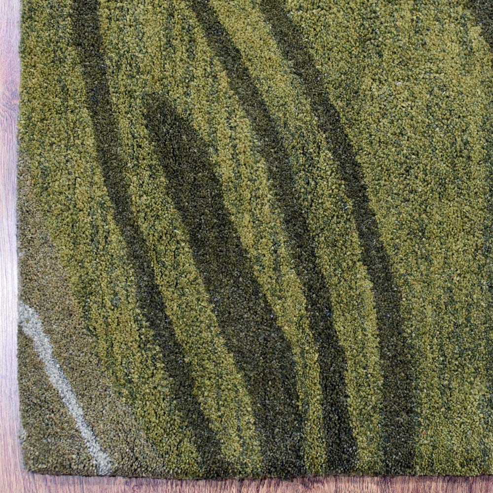 Solstice Hand Tufted Rug - Soft Bohemian Area Rug for Living Room, Bedroom - Premium Wool Carpet for Home Decor