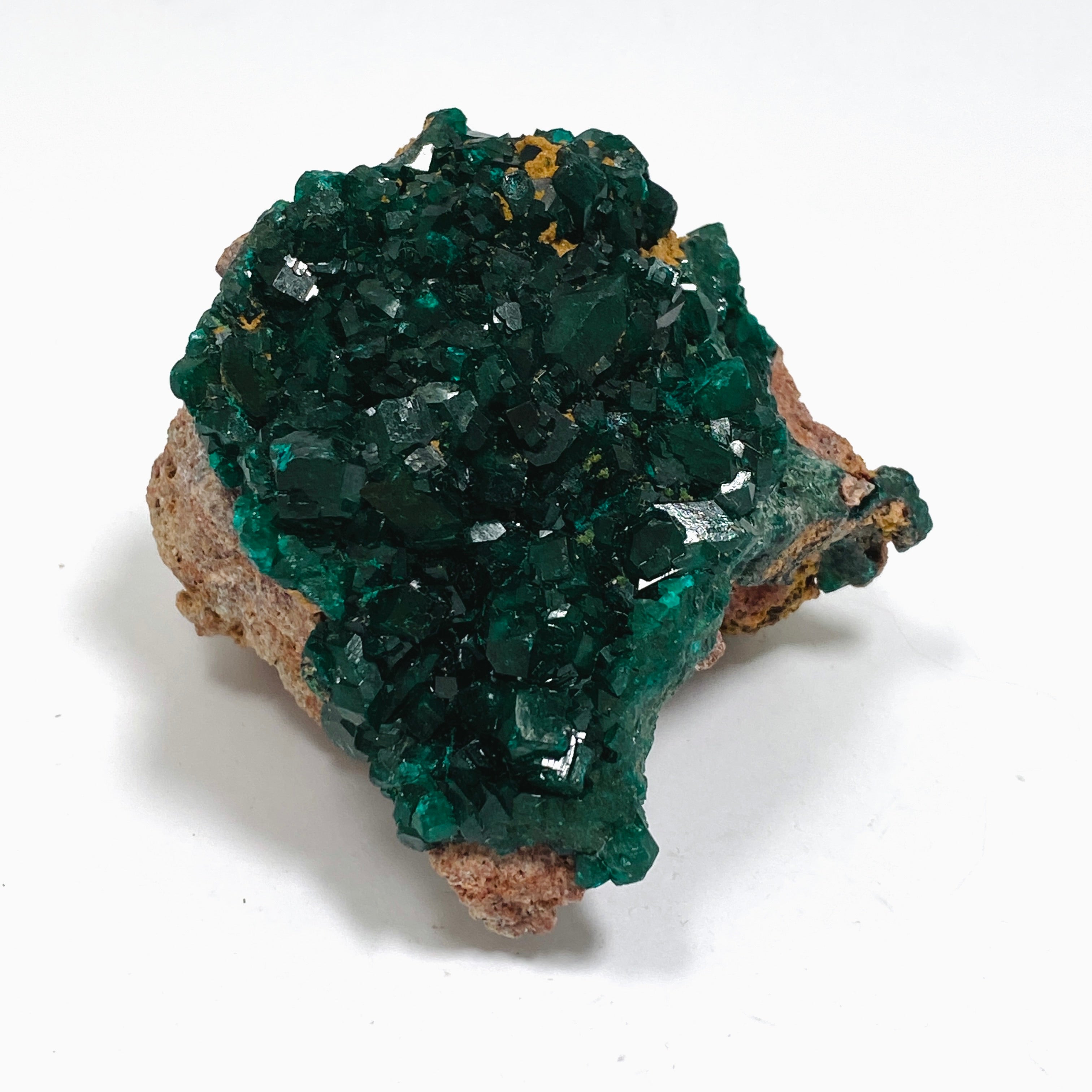 Natural Dioptase Crystal Specimen from Congo - Rare Mineral Collection (CR3744) | Healing Crystals, Meditation & Home Decor