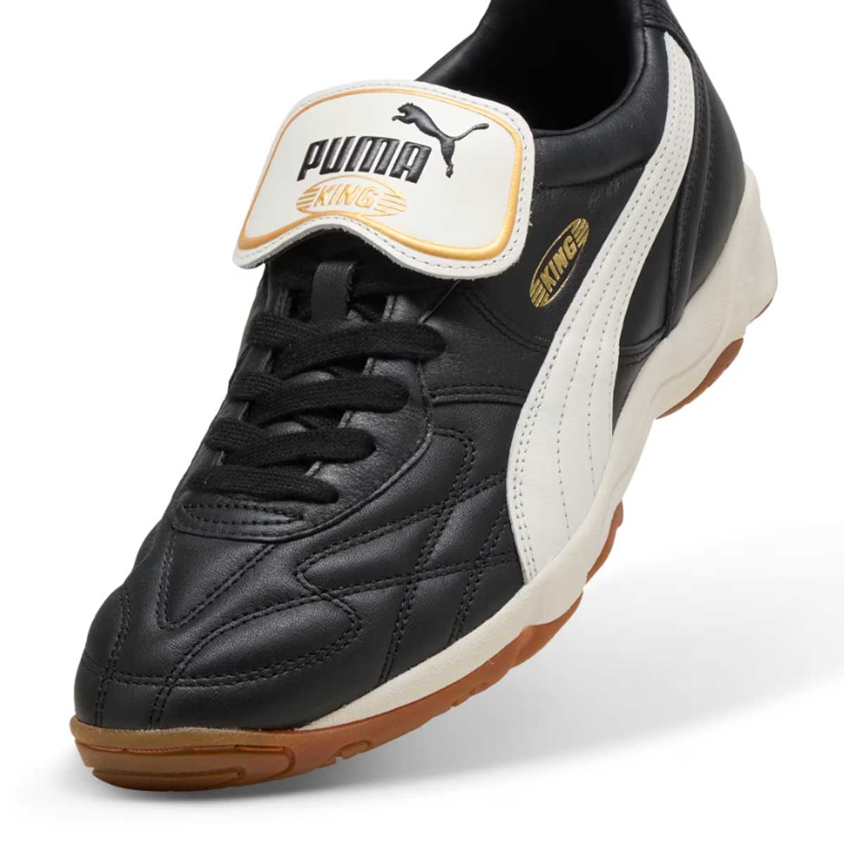PUMA Men's Black & White Indoor Sports Shoes - Lightweight, Comfortable Sneakers for Gym, Running, and Casual Wear