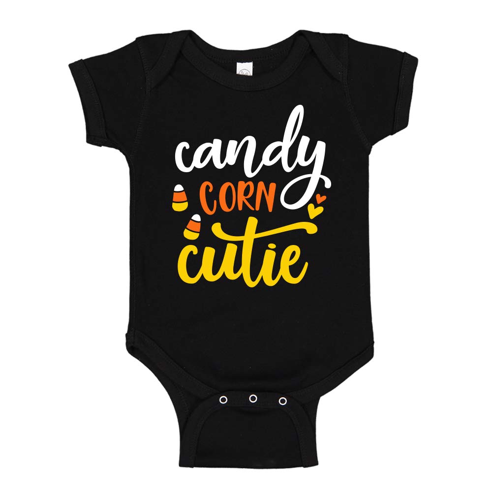 Cute Halloween Candy Corn Baby Onesie & Toddler T-Shirt - Adorable Outfit for Halloween Parties & Photo Shoots