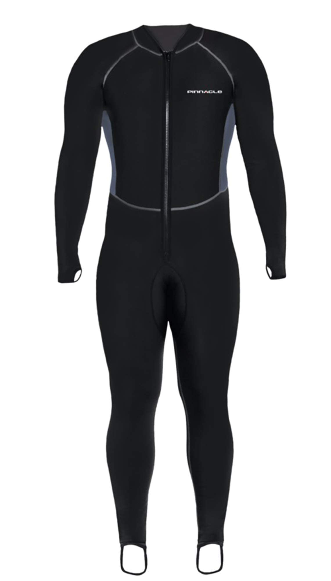 Pinnacle Inferno V-Skin Men's Front Zip Wetsuit for Surfing, Diving & Water Sports - 3mm Neoprene Thermal Protection