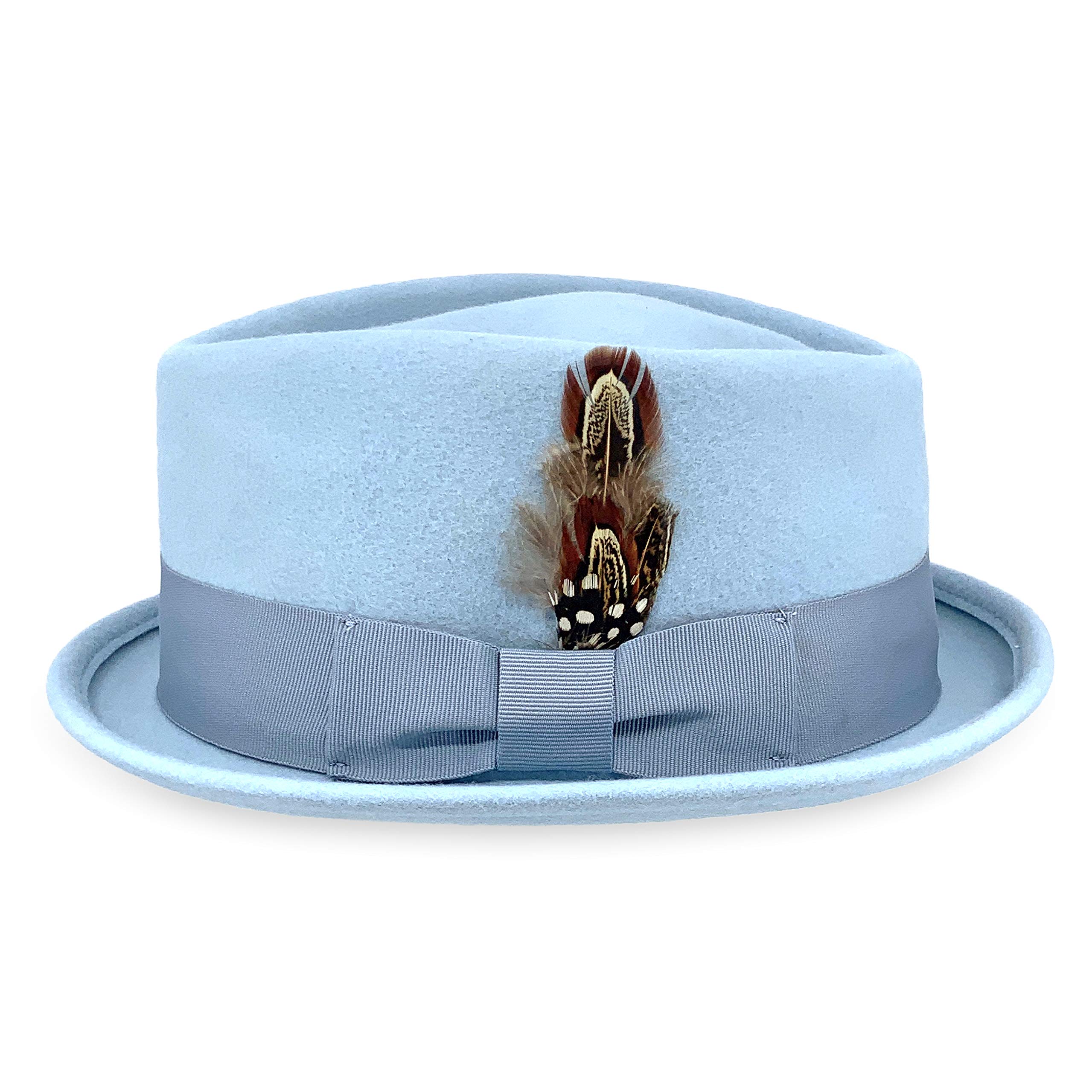 Stylish Jazz XXL Light Blue Hat for Men & Women - Vintage Cotton Cap for Music Lovers & Outdoor Activities - Perfect for Concerts, Festivals and Casual Wear