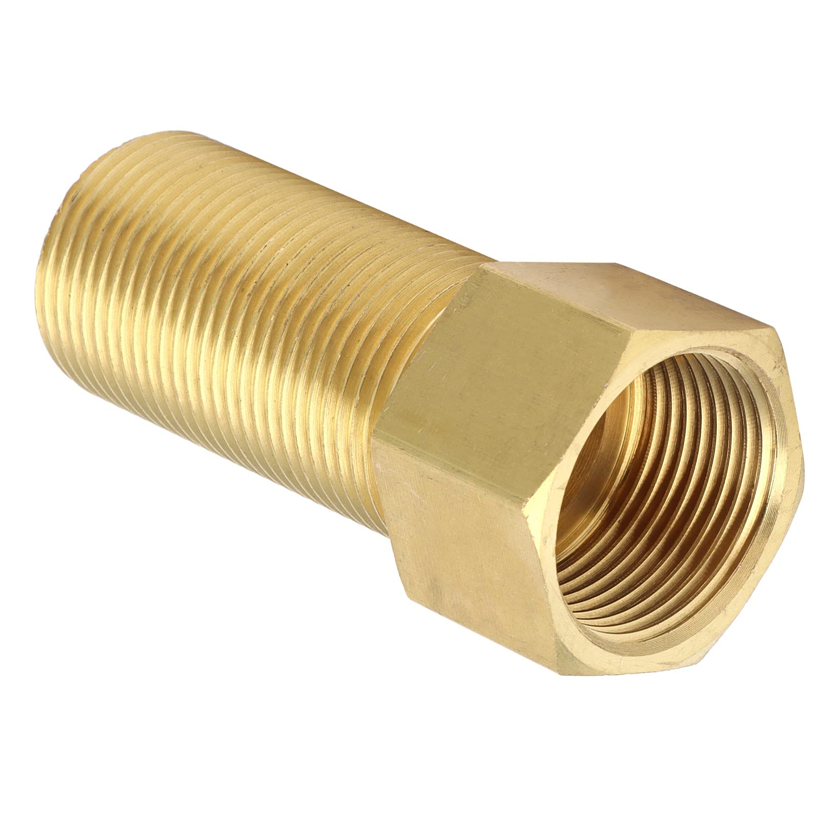 Shanrya Premium Garden Hose Connector - Heavy Duty Brass Irrigation Fitting with Leak-Proof Design for Home, Lawn & Outdoor Watering - Perfect for Sprinklers, Faucets & DIY Drip Systems