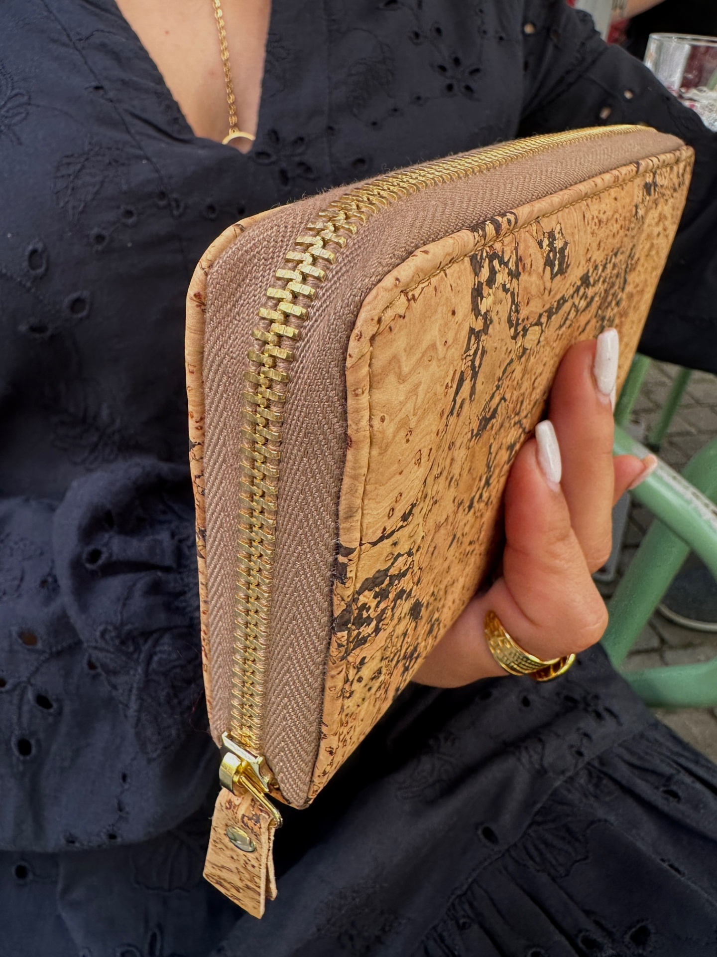 Just Enough Wallet - Slim Minimalist RFID Blocking Wallet for Men & Women | Eco-Friendly Sustainable Leather | Perfect for Travel, Everyday Carry & Gifts