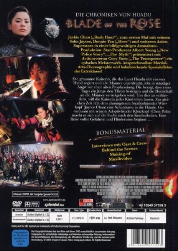 Blade of the Rose - Chronicles of Huadu [Special Edition] [2 DVDs] | Action-Packed Martial Arts Movie for Home Theater & Collector's Display