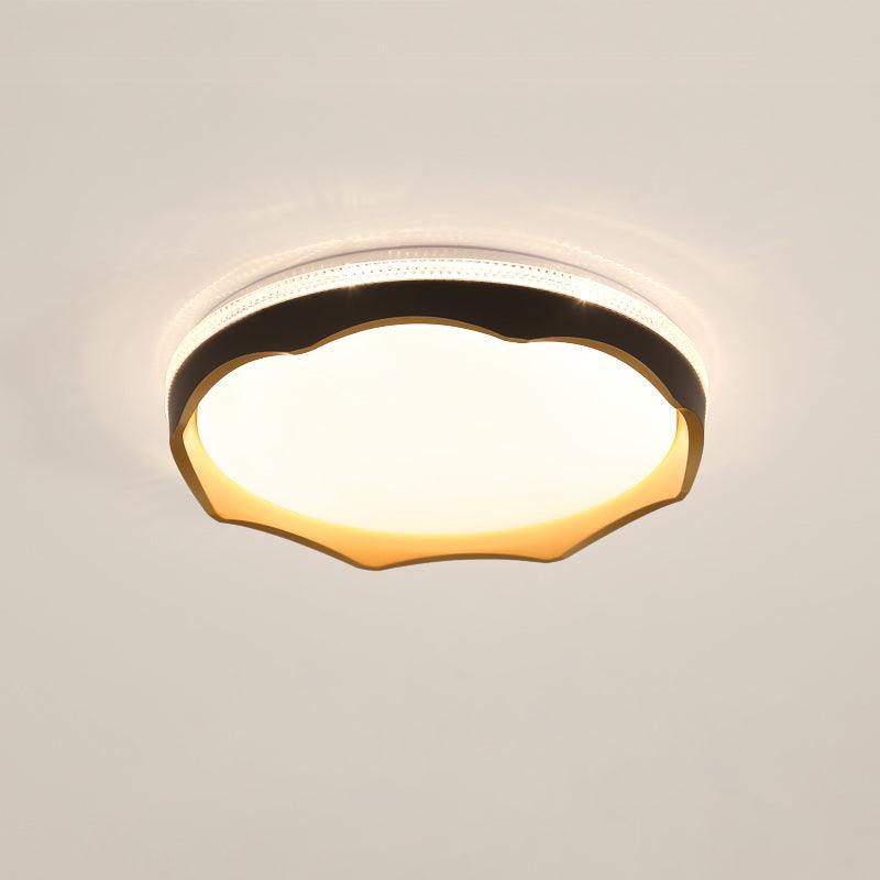 Lyric Ceiling Light Fixture - Modern LED Flush Mount Lighting for Bedroom, Living Room & Kitchen - Dimmable Energy-Saving Indoor Light with Remote Control - Perfect for Home, Office & Commercial Spaces