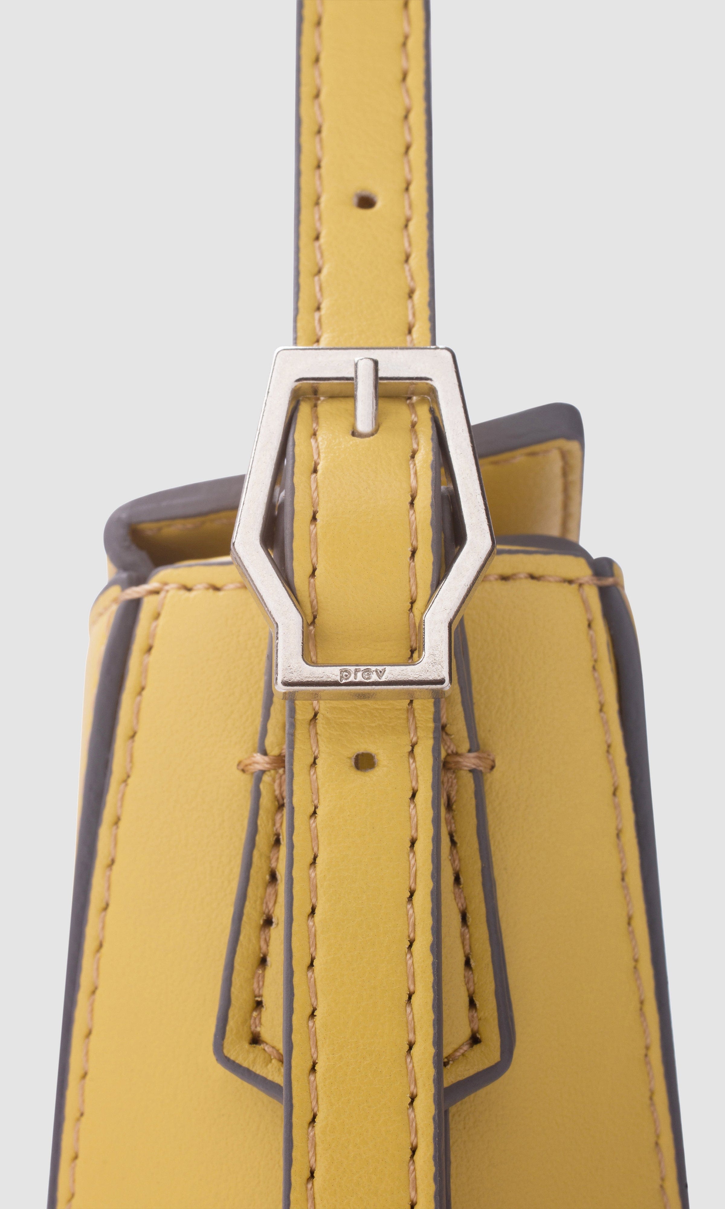 Kiara Vegan Leather Mini Crossbody Bag for Women - Apple Leather, Lemon Yellow | Stylish & Eco-Friendly Purse for Casual Outings, Parties & Travel