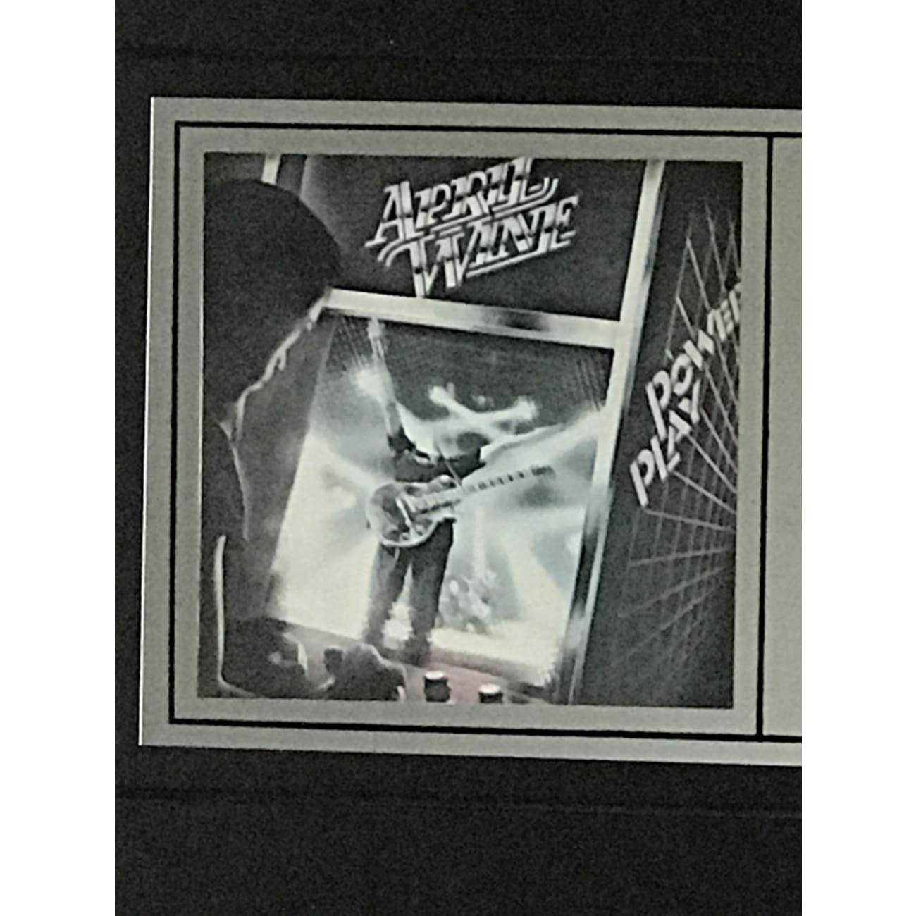 April Wine Power Play CRIA Platinum Album Award Presented to Tom Lavin - Vintage Music Collectible for Display & Memorabilia Enthusiasts