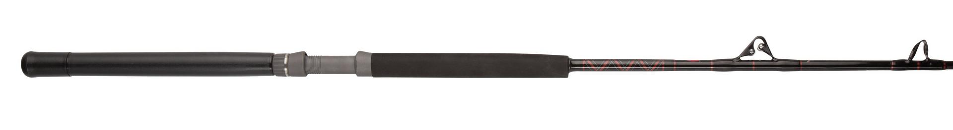 Rampage® Conventional Boat Rod - Heavy Duty Saltwater Fishing Rod for Offshore & Inshore Angling - Perfect for Trolling, Bottom Fishing & Casting from Boats