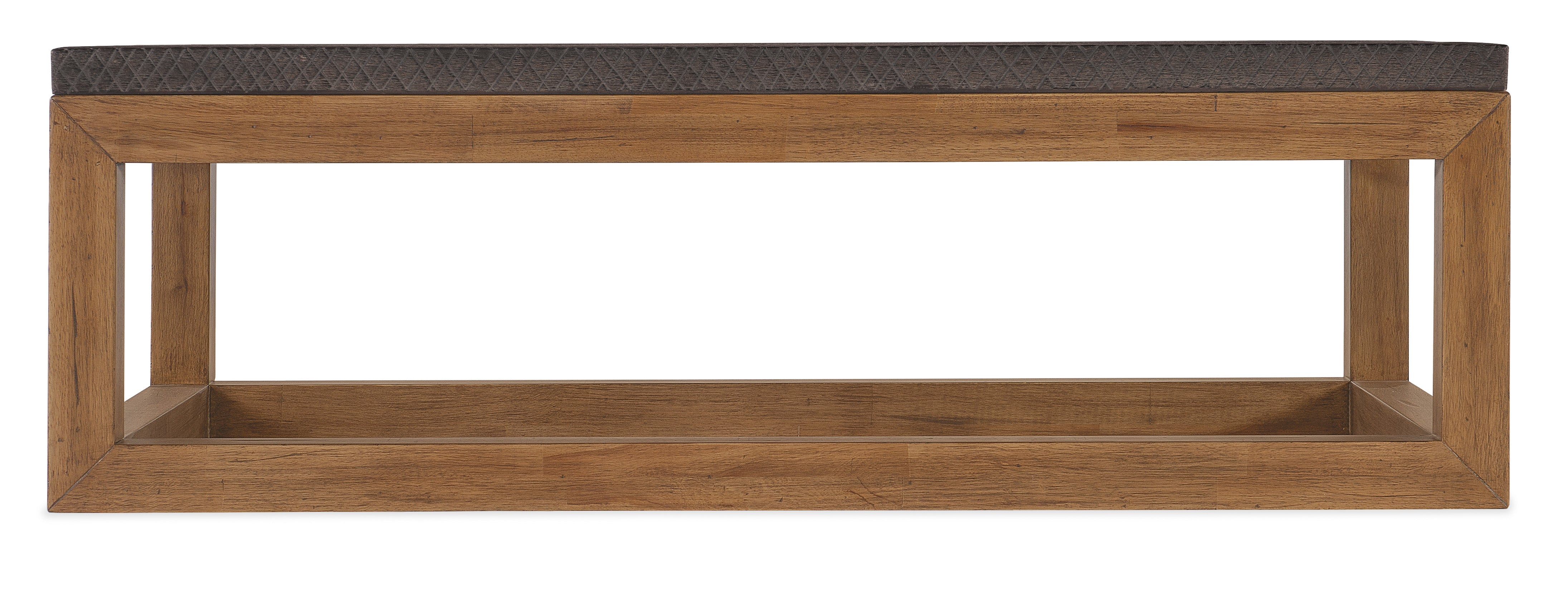 Big Sky Cocktail Table - Modern Round Coffee Table for Living Room, Bar & Lounge - Sturdy Wooden End Table with Storage Shelf - Perfect for Small Spaces, Apartments & Home Decor