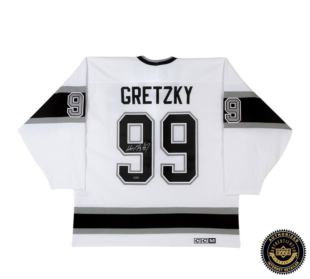 Authentic Wayne Gretzky Autographed Los Angeles Kings Jersey - Signed Hockey Memorabilia for Collectors & Fans - Perfect for Display, Gifts & Sports Memorabilia Collections