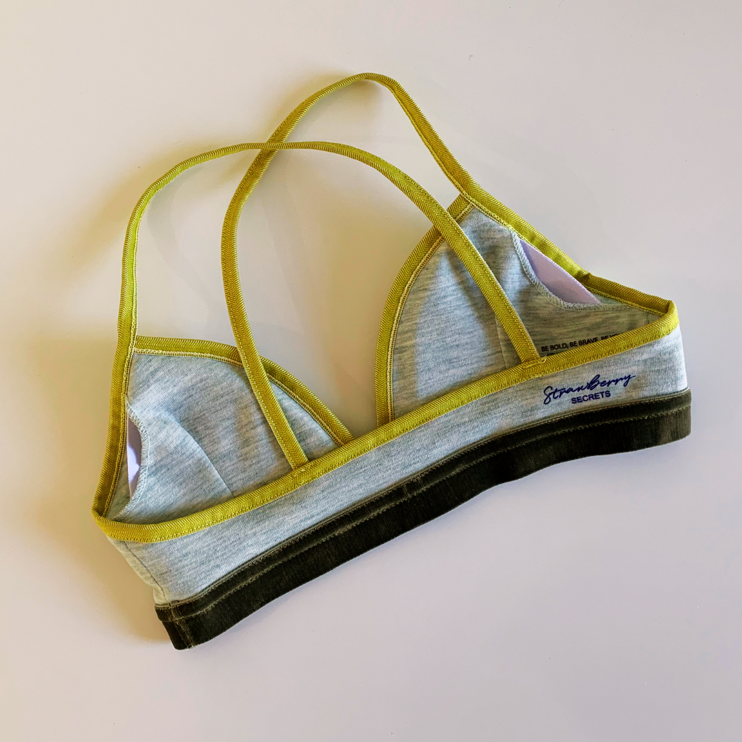 Alex Bralette First Fit Collection - Comfortable & Stylish Wireless Bralette for Everyday Wear | Perfect for Yoga, Lounge & Layering