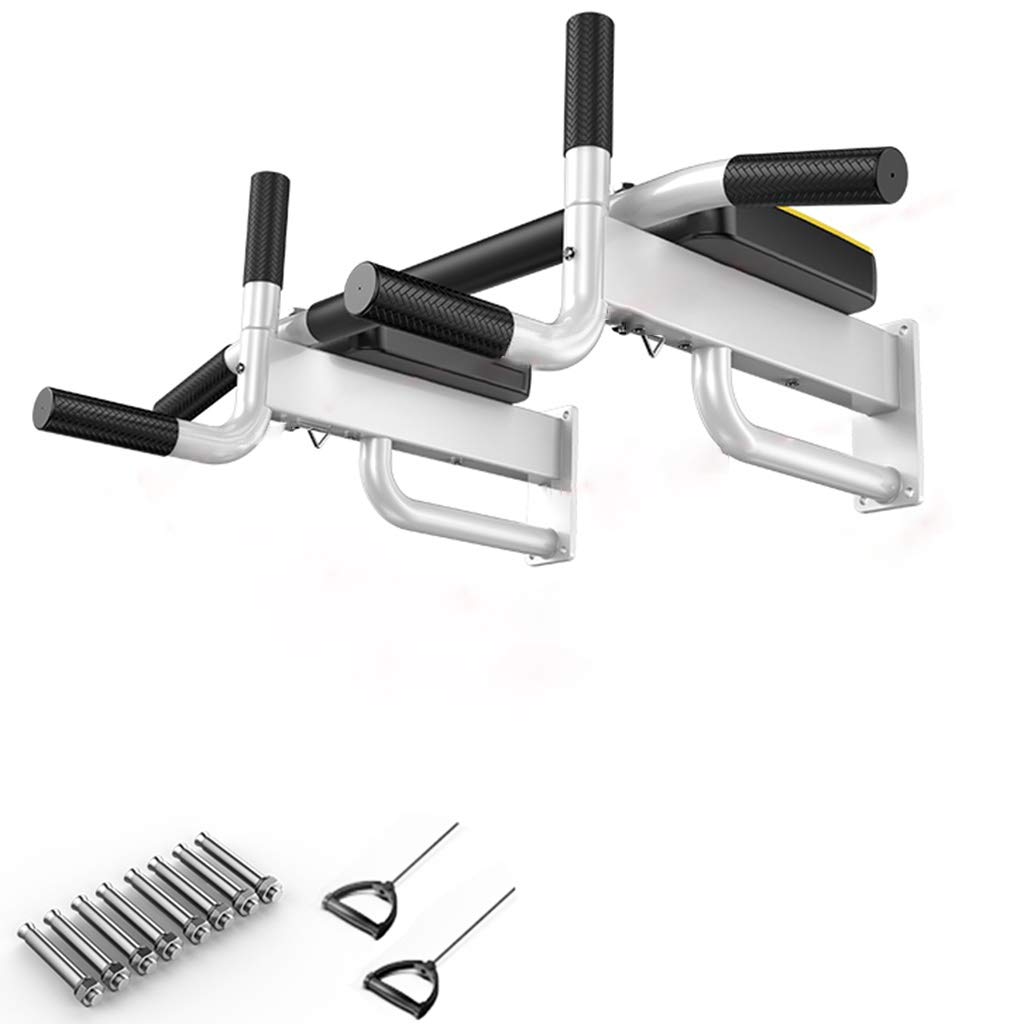 Multi-Grip Pull Up Bar Wall Mounted - Chin Up Station for Home Gym, Strength Training & Fitness Workouts - Perfect for Doorway, Garage & Small Space Home Exercise