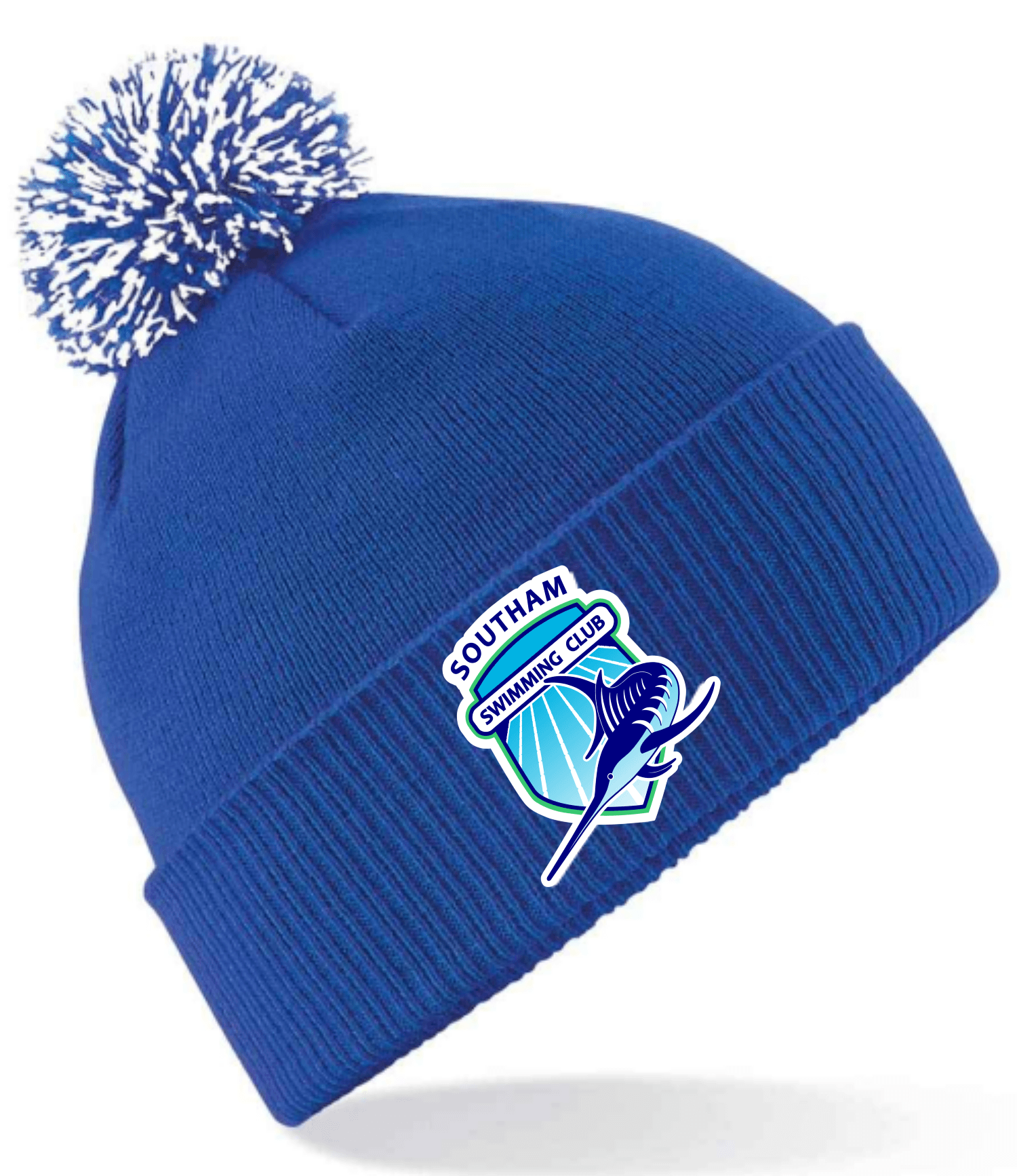 Southam Team Bobble Hat - Warm Knit Winter Beanie for Men & Women - Perfect for Skiing, Snowboarding & Outdoor Winter Activities