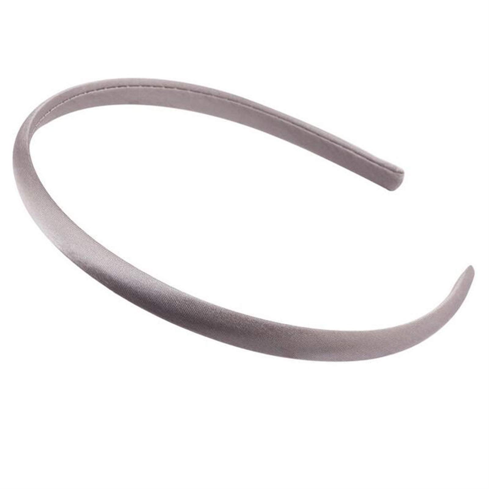 JIEERCUN Women's Fashion Hair Bands - Soft Plastic Headbands for Girls & Women, Stretchable Hair Accessories for Daily Wear, Sports & Work (Grey) - Perfect for School, Gym, Office & Casual Outfits