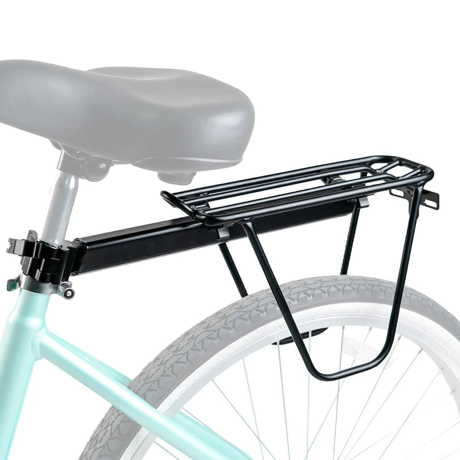 Backcountry Pannier Seatpost Mount Rack - Waterproof Bike Bag Carrier for Commuting, Touring & Adventure Cycling