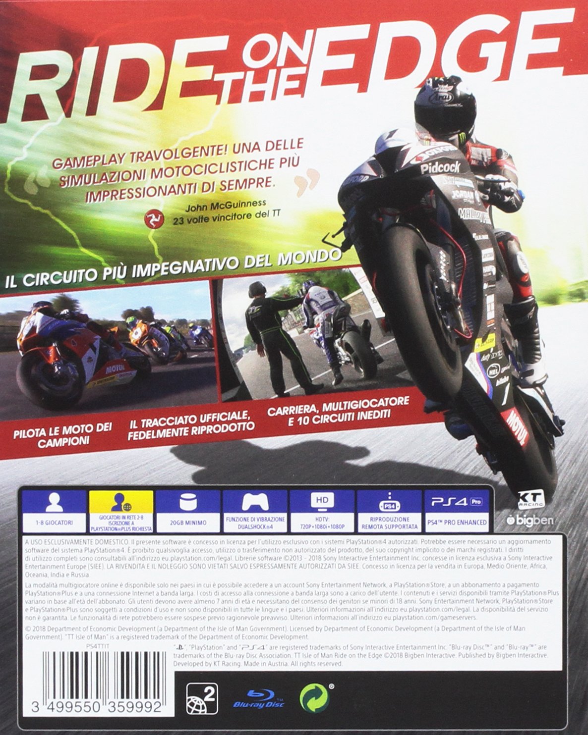 TT Isle of Man: Ride on the Edge - Official Video Game for Motorcycle Racing Enthusiasts | Realistic Simulation & Stunning Graphics | Perfect for PS4, Xbox & PC Gaming