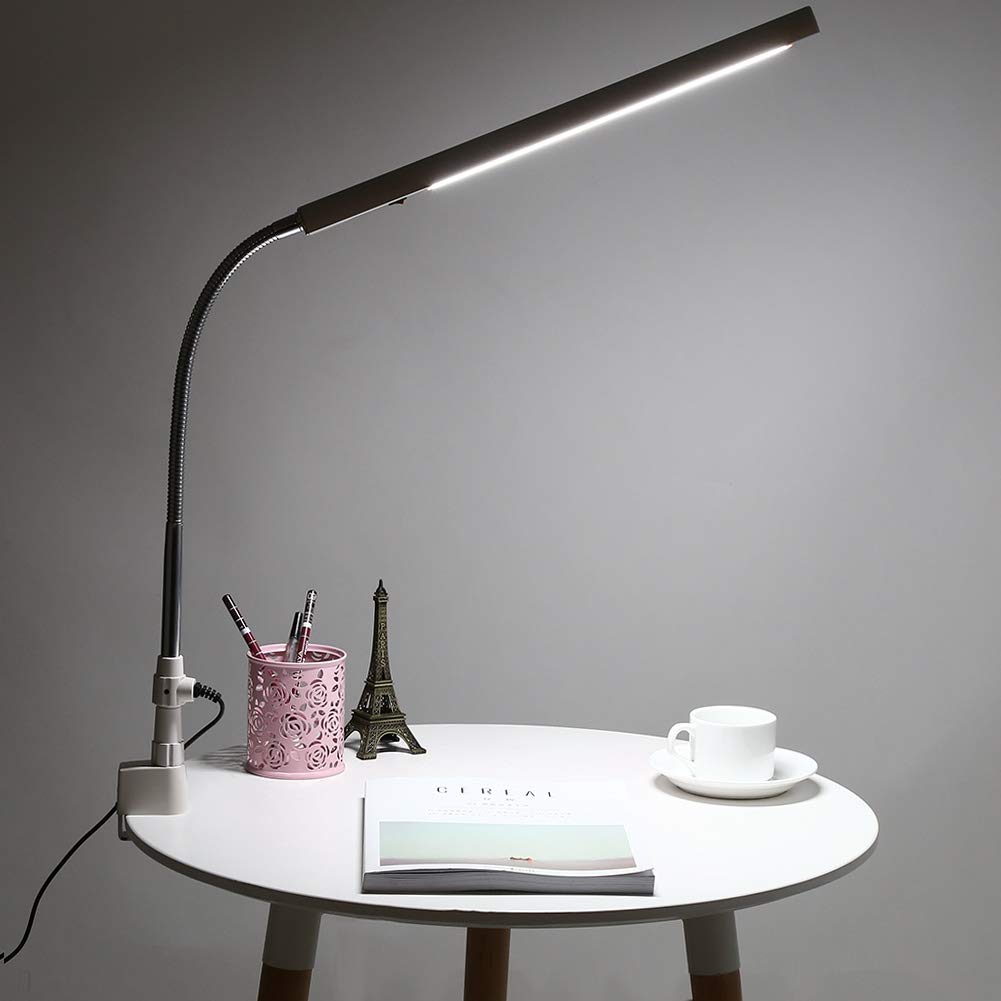 Sonew 18W LED Desk Lamp - Ultra-Slim Eye-Caring Light with 360° Rotatable Metal Arm, 3 Lighting Modes for Reading, Tattoo, Nail Art & Makeup | Perfect for Home Office, Bedroom & Beauty Studio