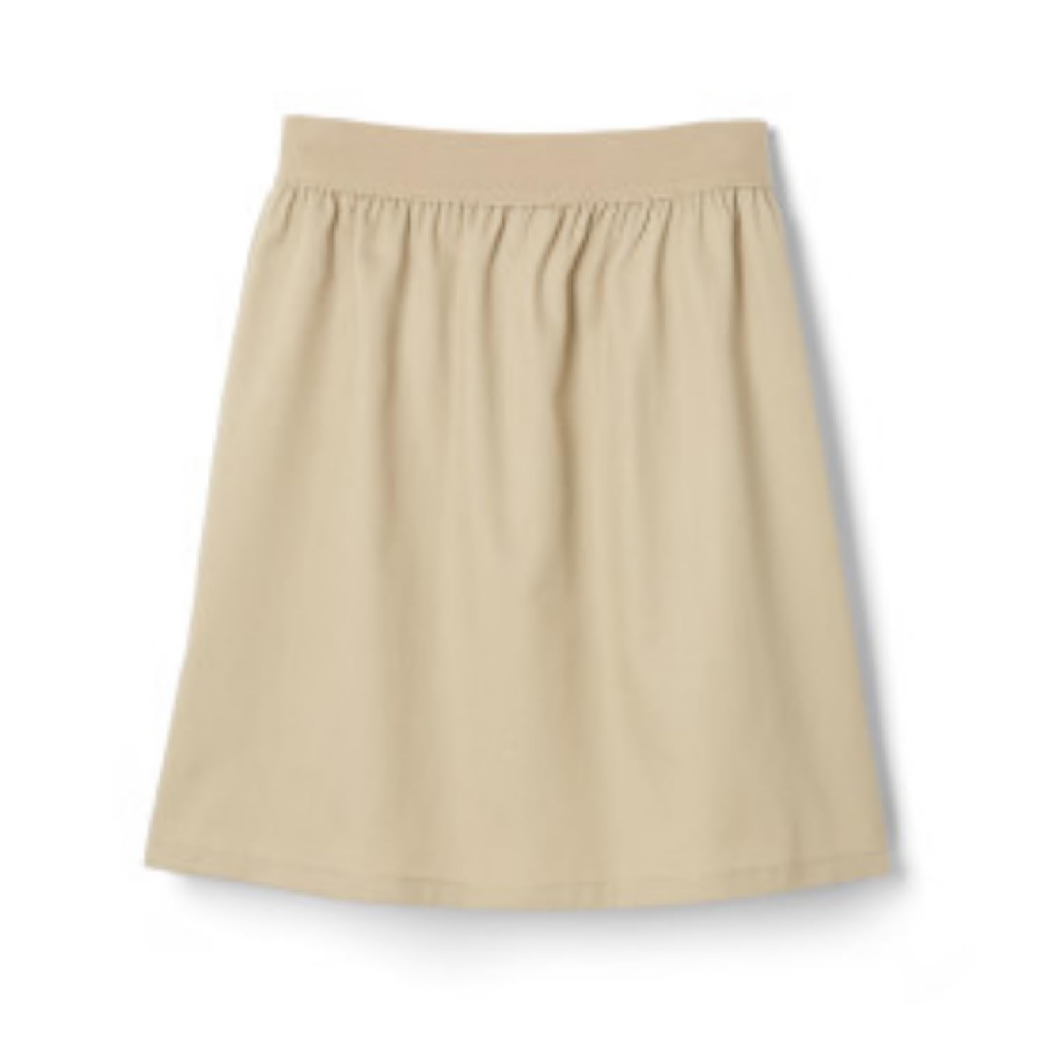 French Toast Girls' Pull-On Twill Scooter Skirt with Striped Bow for Ages 4-20 - Perfect for School Uniforms, Dance Classes, and Casual Outfits