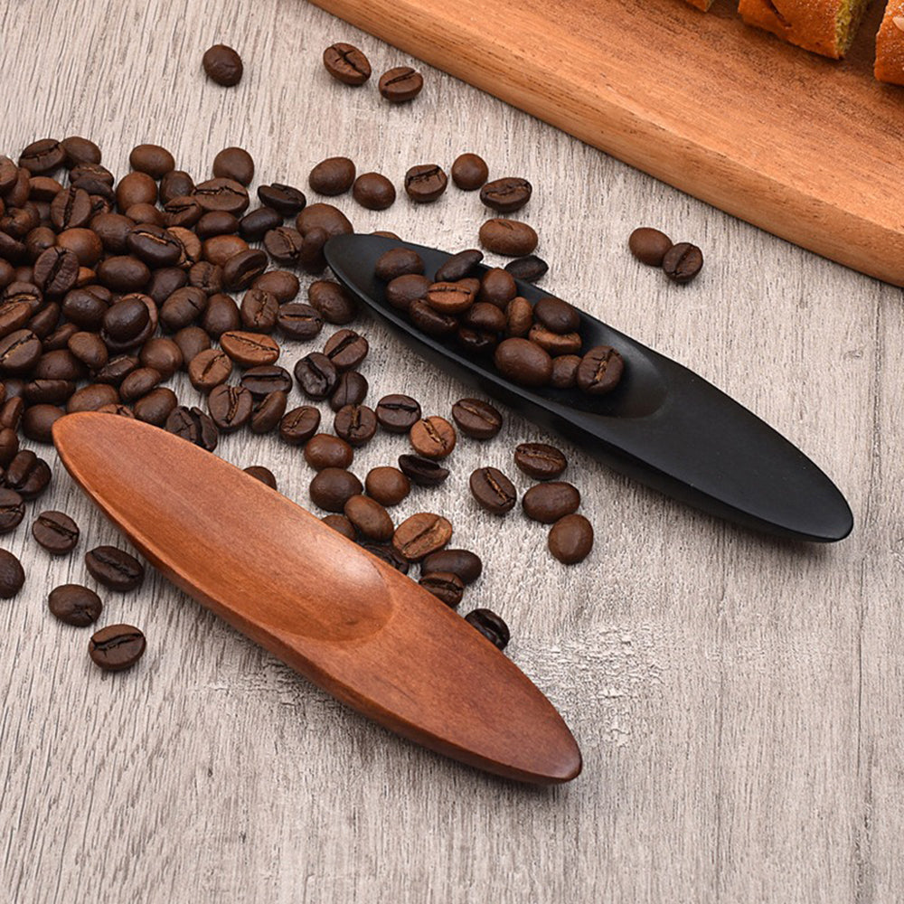 Premium Ziziphus Jujuba Wood Chinese Tea Scoop - Traditional Tea Ceremony Teaspoon for Gongfu Tea, Matcha & Loose Leaf Tea Brewing