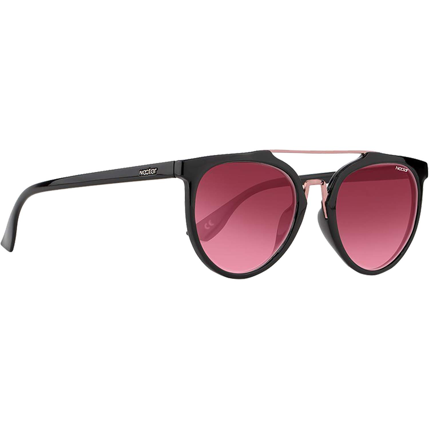 Remi Polarized Sunglasses - Black & Rose Gold Aviator Style for Men & Women - UV Protection, Fashionable & Durable for Driving, Beach, Outdoor Activities
