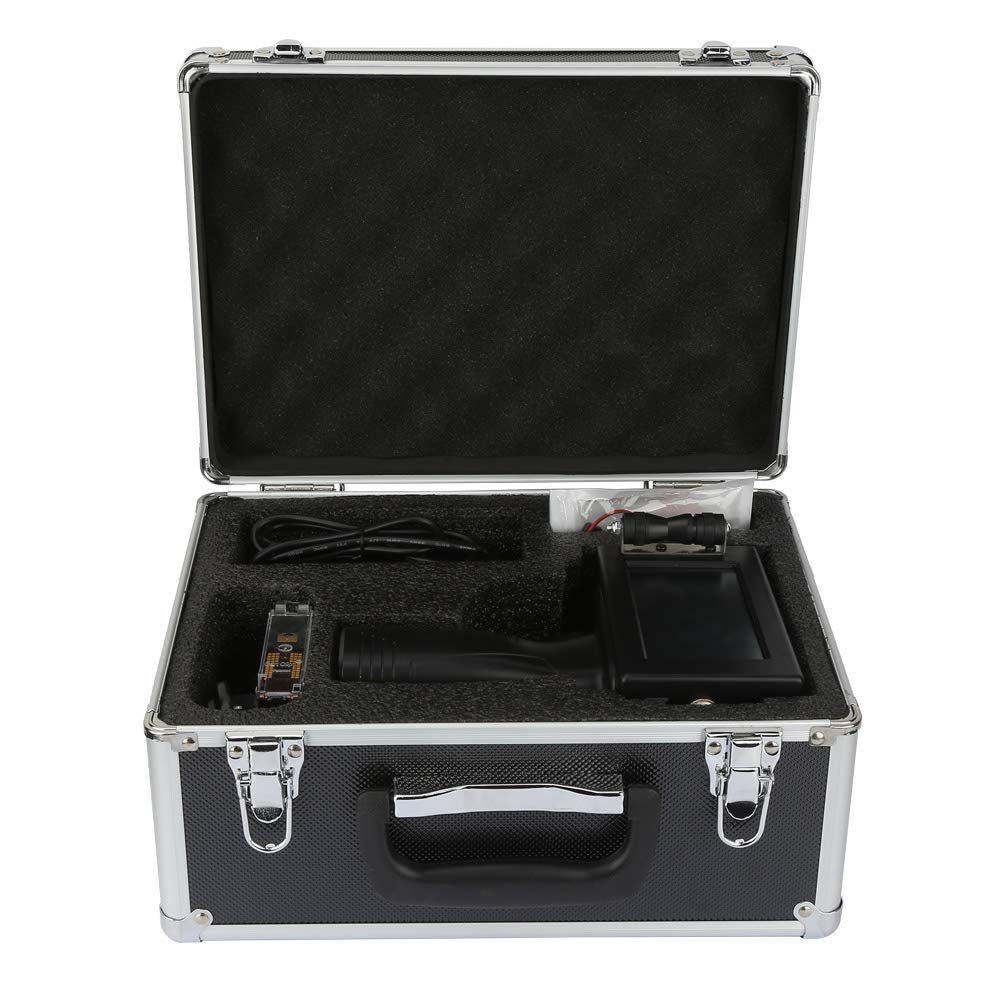 EVTSCAN 300DPI Portable Handheld Inkjet Printer - Touch Screen Coding Machine with US Plug (100-240V) for Labeling, Packaging & Industrial Marking