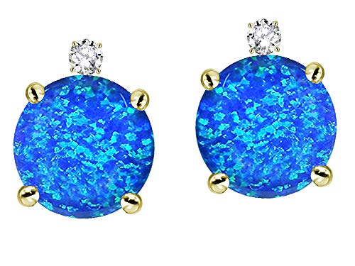 Blue Created Opal
