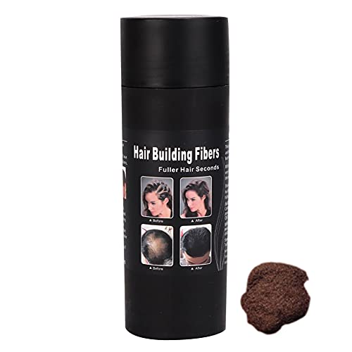 Hair Building Fibers for Thinning Hair - 15g Dark Brown Hair Thickening Powder, Natural Hair Loss Concealer & Volumizing Fibers | Perfect for Daily Styling, Special Occasions & Hair Care Routine