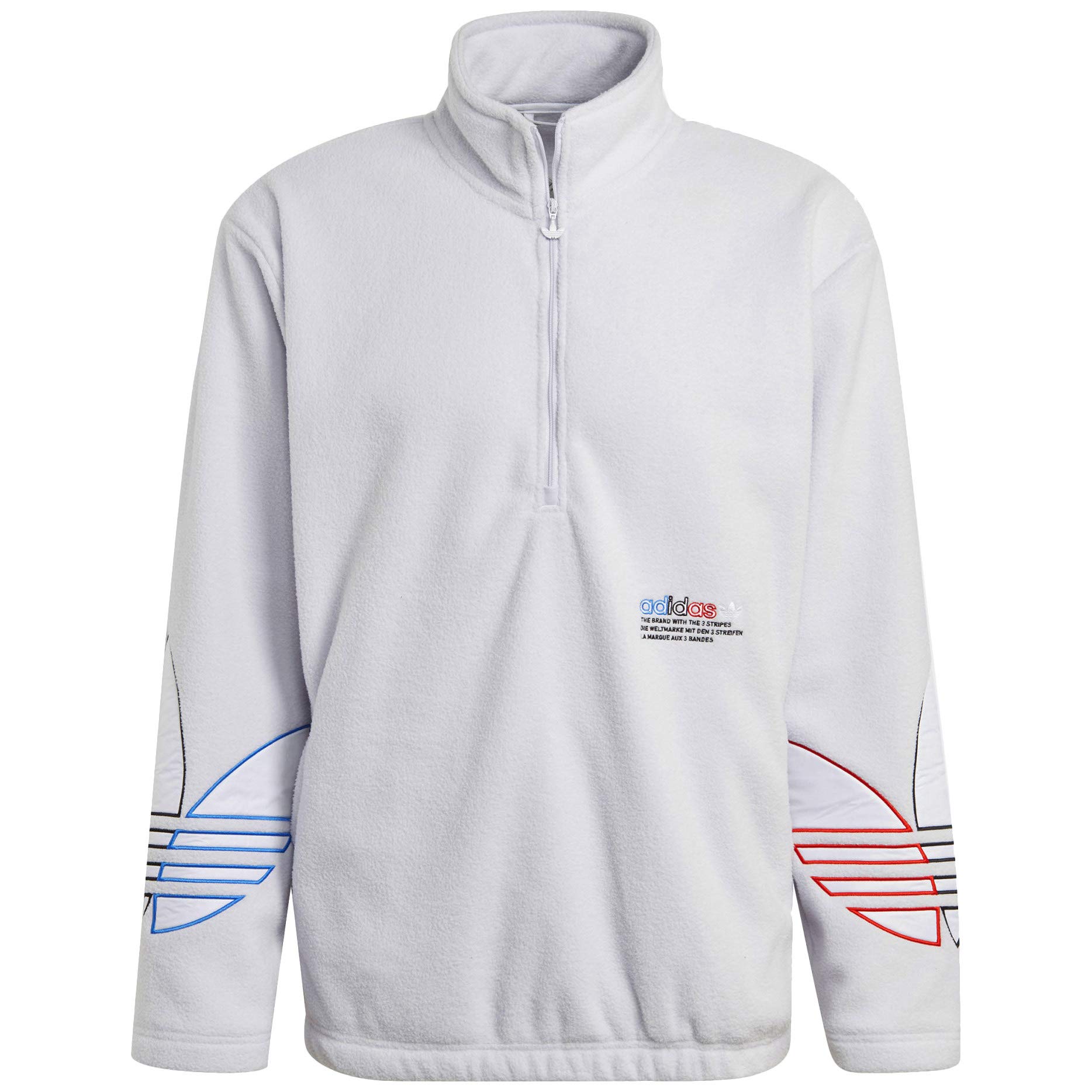 adidas Men's Half Zip Hoodie - Lightweight Fleece Pullover for Running, Gym & Casual Wear | Comfortable & Stylish Athletic Jacket