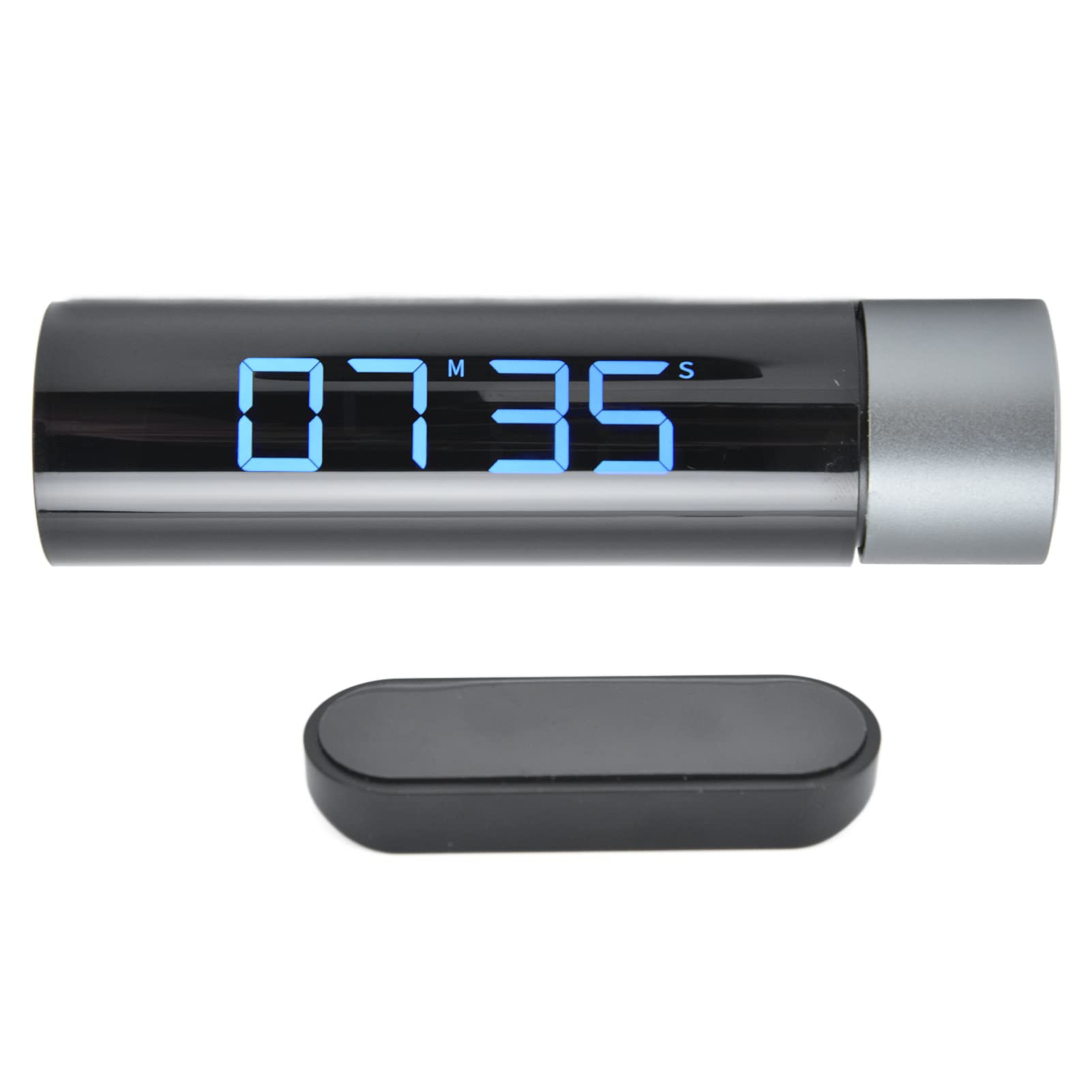 Digital LED Kitchen Timer with Loud 60-80dB Alarm - Rotary Countdown Timer 0-99min55s for Cooking, Boiling Eggs, Baking & Fitness Workouts - Perfect for Home, Restaurant & Gym Use