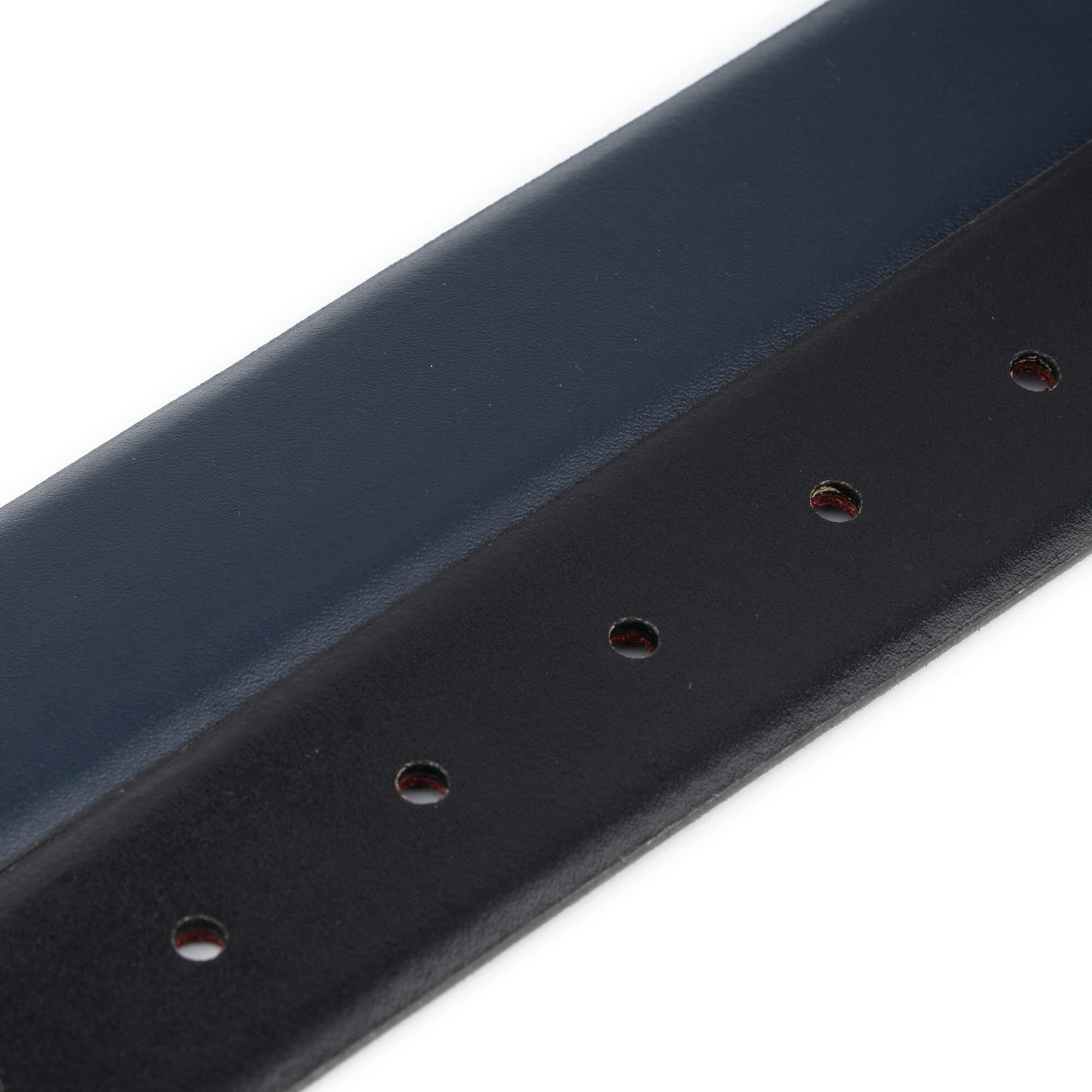 Montblanc Replacement Leather Belt for Men - Reversible Blue & Black Strap - Perfect for Office, Business & Formal Occasions