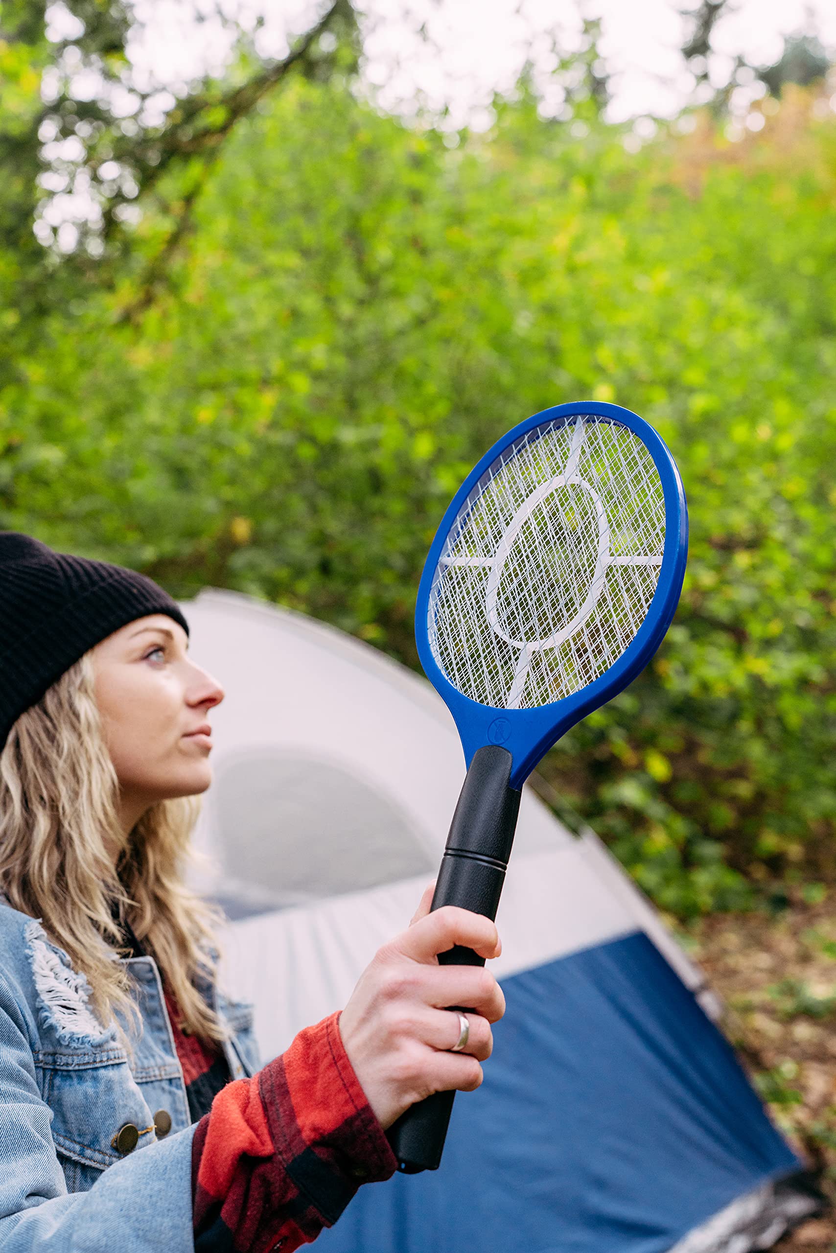 Stanspott Electric Bug Zapper - USB Rechargeable Mosquito & Fly Swatter for Indoor & Outdoor Use - Perfect for Home, Camping, and Backyard Pest Control