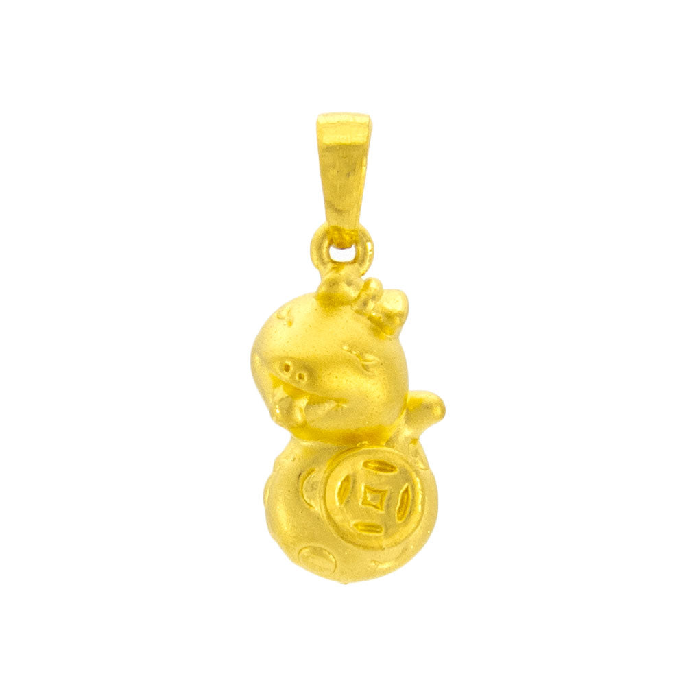 24K Gold Snake Pendant Necklace for Women - Elegant Serpent Jewelry Gift for Her - Perfect for Parties, Dating & Special Occasions