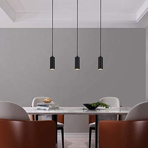 Modern Industrial Pendant Light Fixture - Adjustable Kitchen Island Hanging Crystal Light with 33