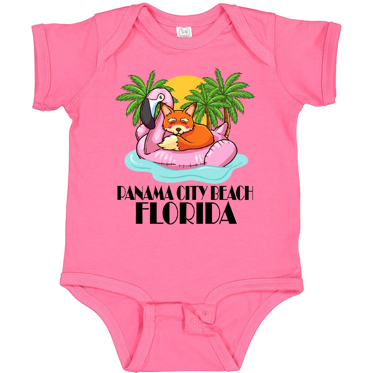 Inktastic Panama City Beach Vacation Baby Bodysuit - Cute Florida Travel Souvenir Outfit for Infants & Toddlers - Perfect for Beach Trips, Family Photos & Summer Vacations