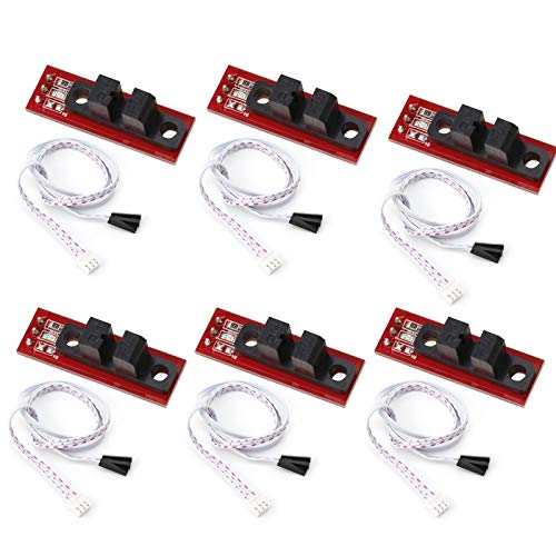 High-Quality 6Pcs RAMPS 1.4 Optical Endstop Limit Switch Kit for 3D Printers - Precision Light Control for Smooth Printing | Perfect for DIY 3D Printing Projects & Repairs