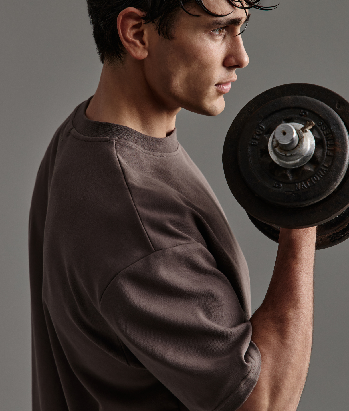 The Newport Tee - Premium Cotton T-Shirt in Mocha Brown | Comfortable & Stylish Casual Wear for Men & Women | Perfect for Everyday Outfits, Lounge Wear & Outdoor Activities