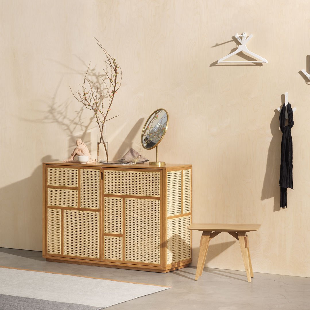Gustafsson Air Sideboard - Modern Storage & Shelving Unit by Design House Stockholm - Perfect for Living Room, Bedroom & Office Organization