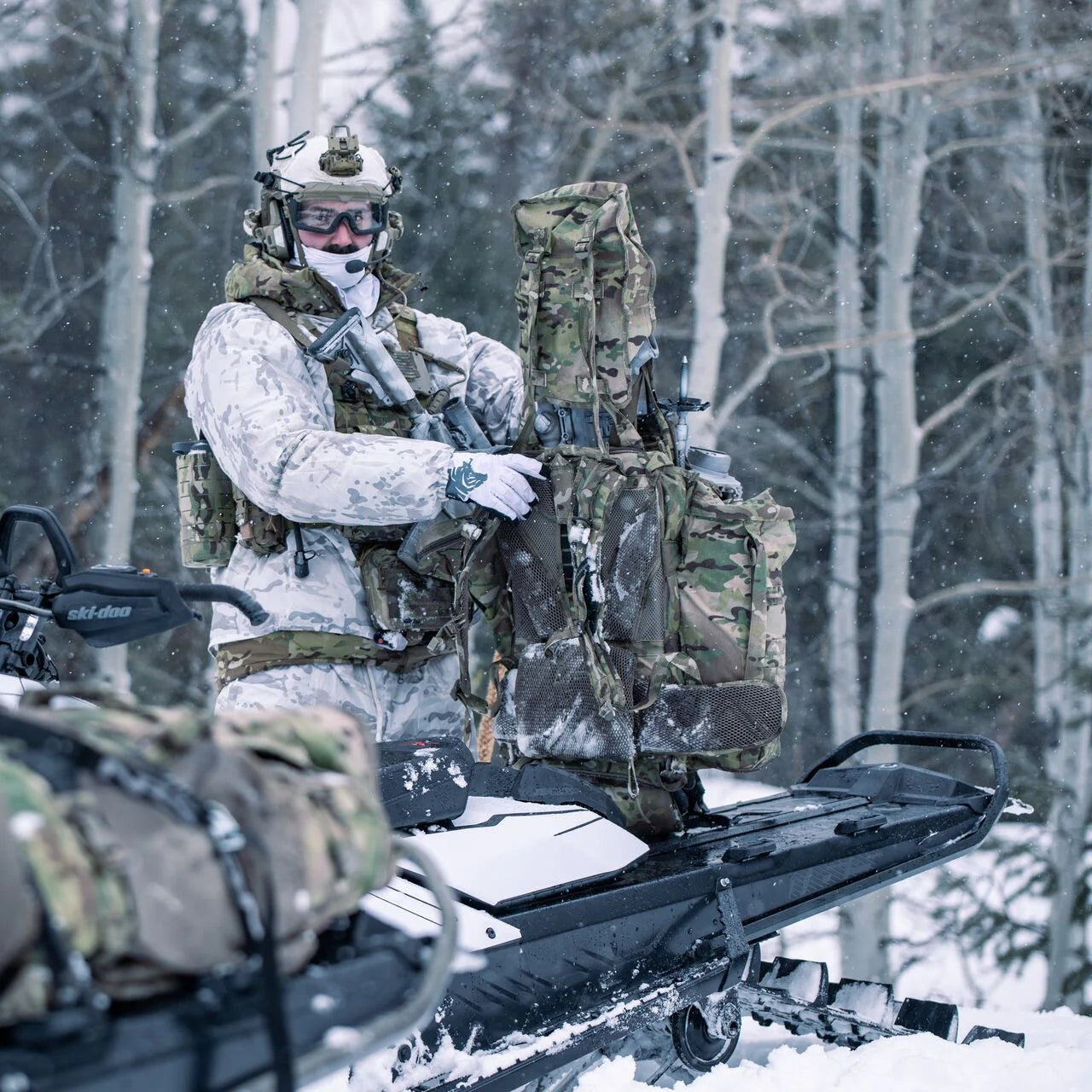 Eberlestock Warhammer 3-Day Backpack with Intex II™ Aluminum Frame - Durable Tactical Pack for Hunting, Hiking & Outdoor Adventures