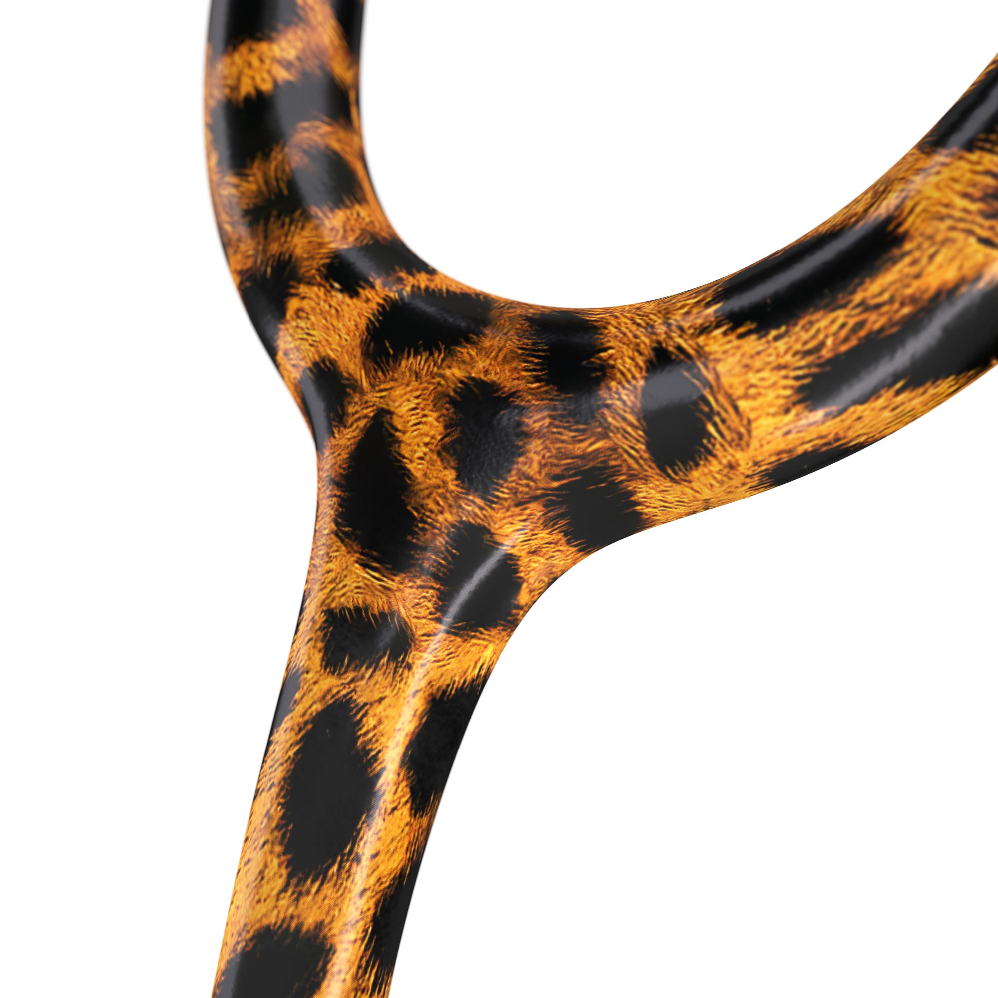 ProCardial® Titanium Cardiology Stethoscope - Premium Cheetah/Blackout Design for Medical Professionals | Ideal for Doctors, Nurses & Healthcare Workers in Hospitals & Clinics