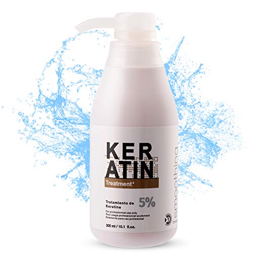 Brazilian Keratin Hair Treatment 300ml - Deep Conditioning for Dry & Damaged Hair - Reduce Frizz & Repair Split Ends - Perfect for Salon-Quality Smoothing at Home