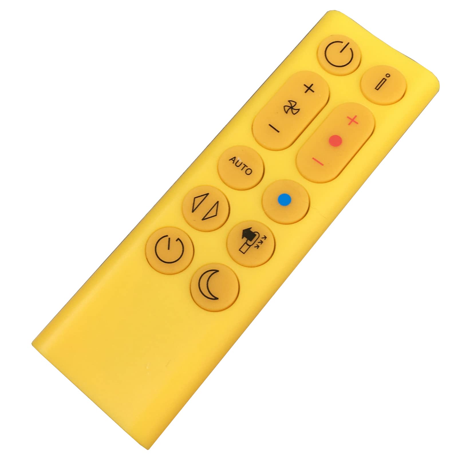 Original Title: Replacement Remote Control Compatible for HP06 HP09 Dyson Pure Hot + Cool Purifying Fan Air Purifier/Heater (Yellow)    Optimized Title:   Dyson HP06 HP09 Pure Hot + Cool Replacement Remote Control - Compatible with Air Purifier & Heater Fan (Yellow) - Perfect for Home, Office & Bedroom Use