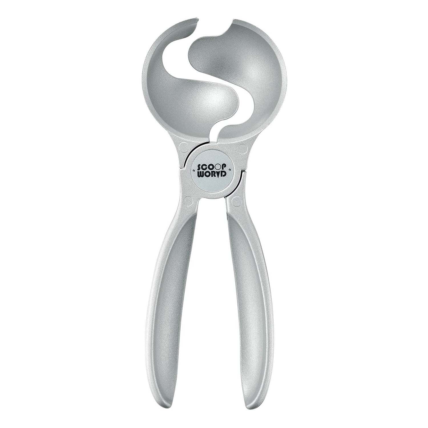 Premium GS Die Cast Aluminum Ice Cream Scoop - Heavy Duty, Ergonomic Handle for Easy Scooping - Perfect for Ice Cream Parlors, Home Kitchens, and Dessert Shops