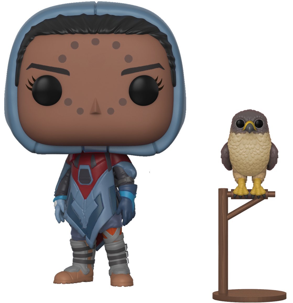 Funko Pop! Games: Destiny - Hawthorne with Hawk Vinyl Figure Collectible Toy | Bundle Includes Pop Protector Case | Perfect for Gaming Fans & Collectors Display